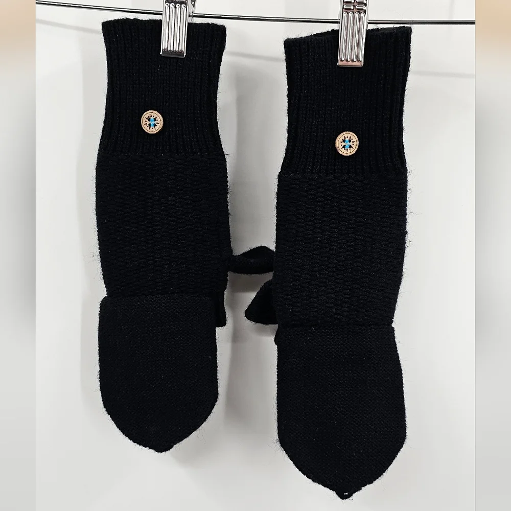 Pistil Black Mittens